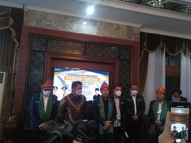 Karang Taruna , Pengukuhan kepengurusan Karang Taruna , seluruh elemen masyarakat , sosialisasi prokes
