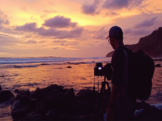 nuansa alamnya , petunjuk arah menuju pantai tersembunyi , spot foto cantik