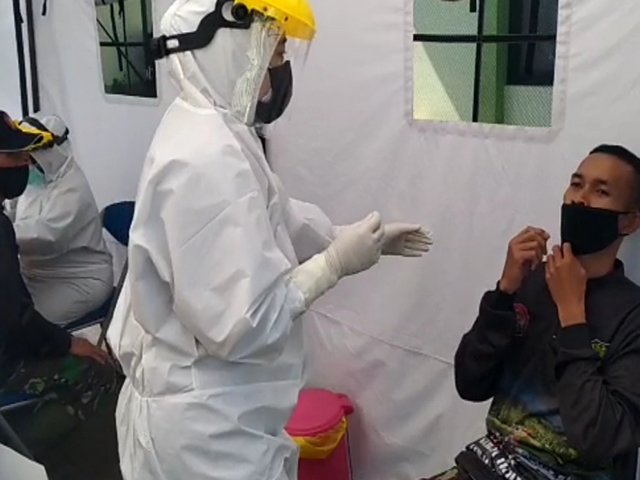 Tes Swab Antigen , Tes Swab PCR , Tim Kesehatan Puskesmas Kertasari