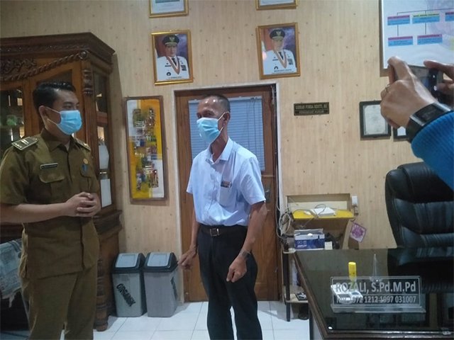 Masa Pengenalan Lingkungan Sekolah , Sistem Pembalajaran Tatap Muka Terbatas , Staf Kurikulum SMA Negeri 10 Palembang