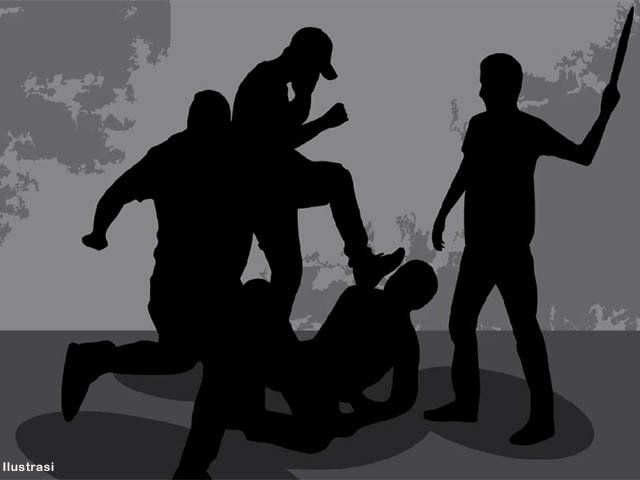 melakukan pengeroyokan , perkara pengeroyokan , pidana penjara