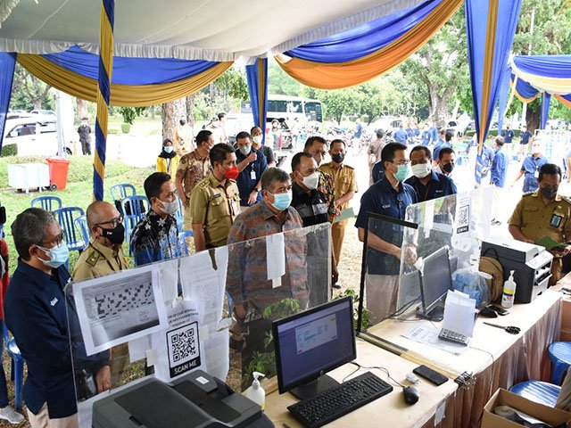 pelayanan pengisian oksigen gratis