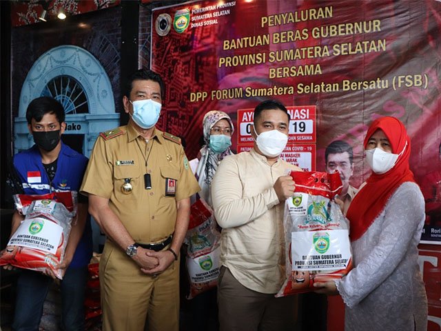 penyaluran bantuan beras