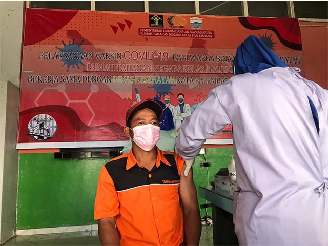 vaksin untuk warga binaan