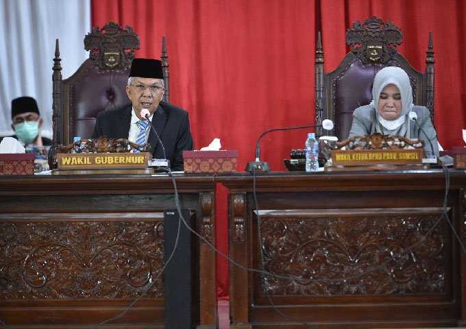 mengapresiasi atas dukungan, saran melalui aspirasi 