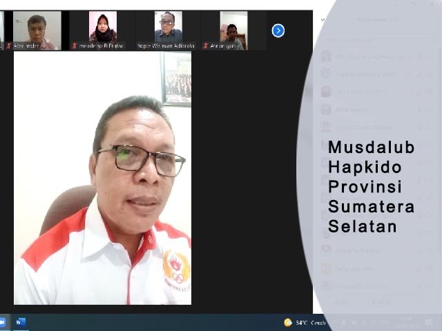 Musdalub Hapkido Indonesia , Pengda Hapkido Sumsel , PON XXI tahun 2024 , short course Hapkido
