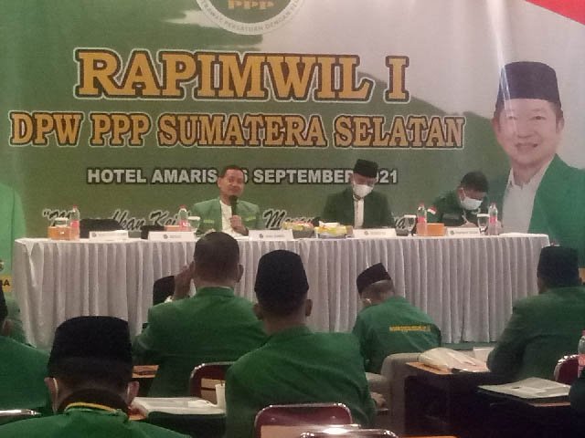DPW PPP Sumsel , Musyawarah Anak Cabang , pelatihan tentang Sosial Media , pengurus harian DPW PPP Sumsel