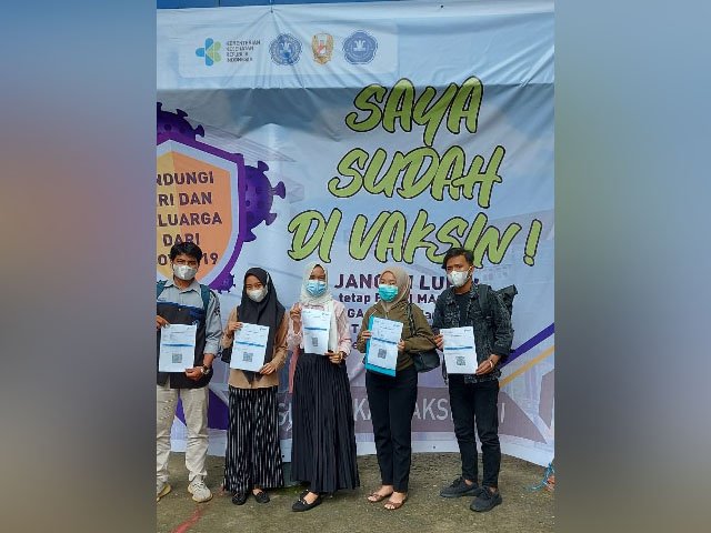 mempercepat tercapainya herd immunity , Program vaksinasi COVID-19 , Universitas Tridinanti Palembang