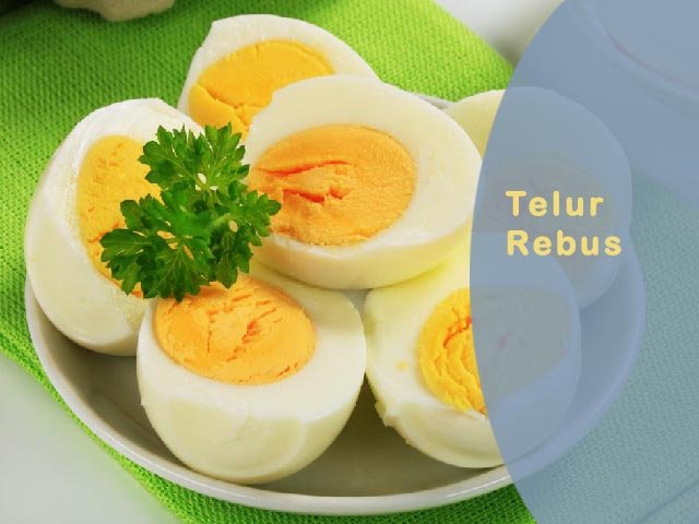 olahan telur rebus, cara memasak telur