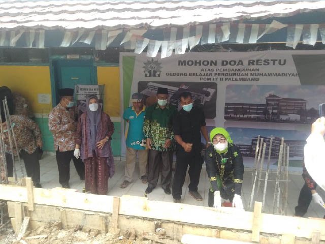 peletakan batu pertama , Pembangunan Gedung Amal Usaha , penambahan ruang kelas baru