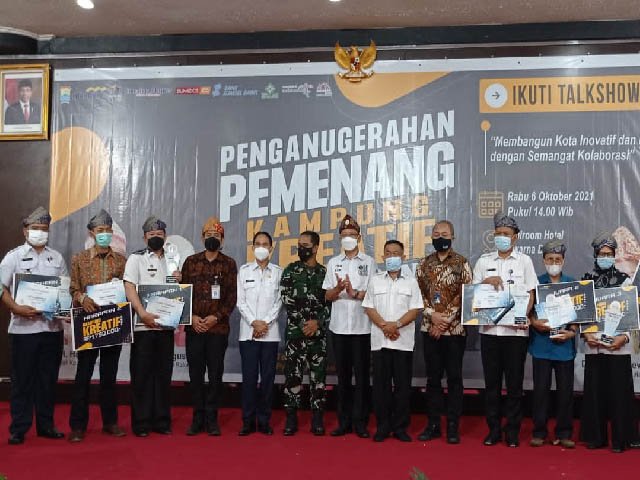 kampung kreatif di Palembang , Membangun Kota Inovatif , pariwisata yang ada di Sumsel , Penganugrahan Kampung Kreatif
