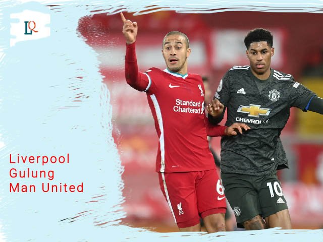 Keunggulan Liverpool , Liga Inggris , Menjebol Gawang MU , Trigol Mohamed Salah