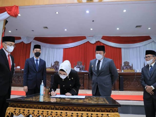 Pembahasan Banggar terhadap Raperda , Raperda APBD Provinsi Sumsel , Surat Keputusan Bersama