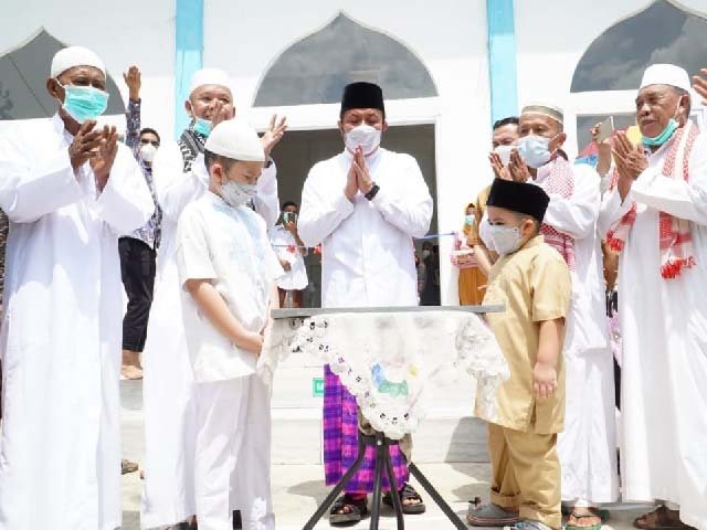 gerakan sumsel mandiri pangan , Masjid Al Hijrah , Pembangunan Masjid