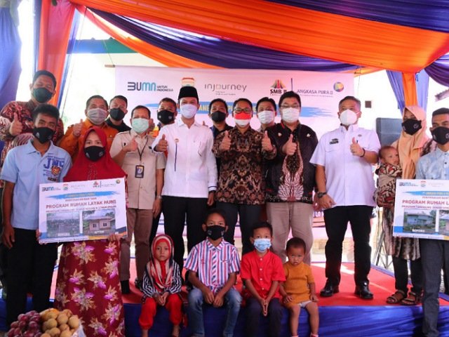 bantuan bedah rumah , Bantuan dari Angkasa Pura II , Rumah layak huni
