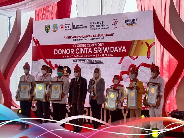 Donor Cinta Sriwijaya , kegiatan donor darah , Leanpuri Center and Foundation