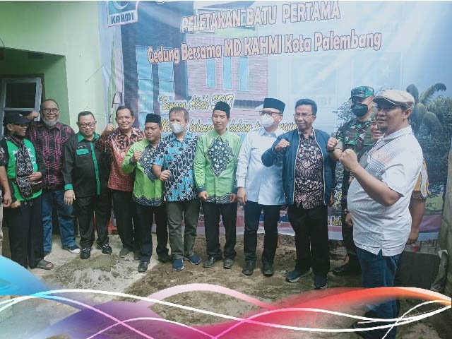 KAHMI Kota Palembang , konsolidasi spiritual , Korp Alumni Himpunan Mahasiswa Islam , peletakan batu pertama