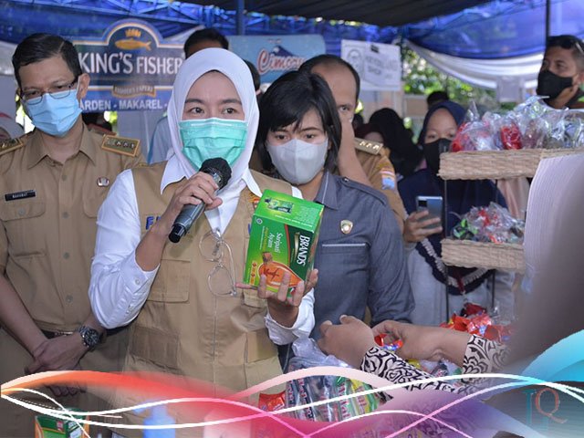 berbelanja secukupnya , kebutuhan pokok , Pengunjung Bazar Ramadhan