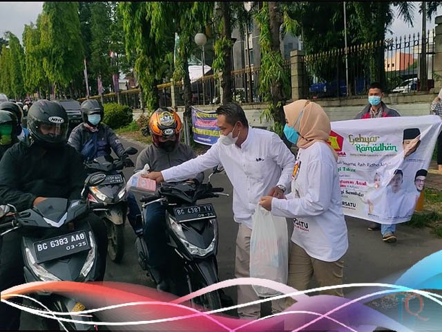 Gerakan Gerindra Peduli , kegiatan buka puasa , Partai Gerakan Indonesia Raya