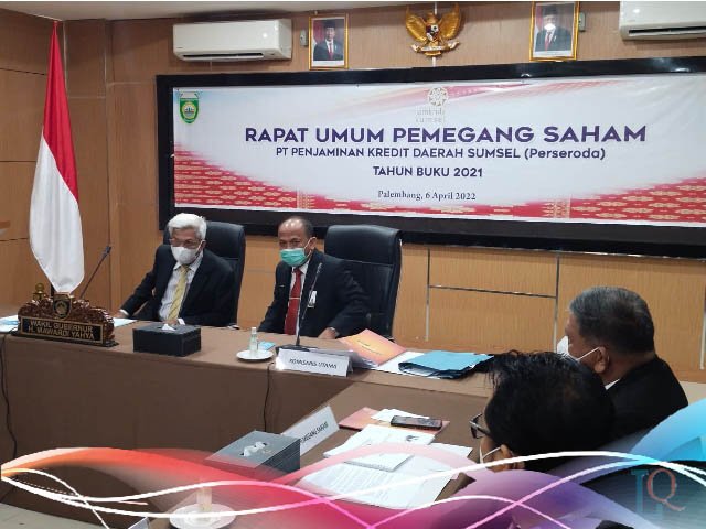 BUMD terbaik di Sumsel , Kinerja Jamkrida Sumsel , Rapat Umum Pemegang Saham