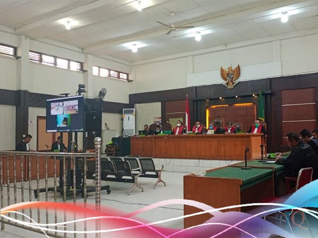 terdakwa kasus korupsi pembangunan Masjid Sriwijaya
