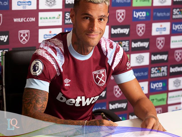 bursa transfer pemain , Gianluca Scamacca , penyerang tengah internasional , West Ham United