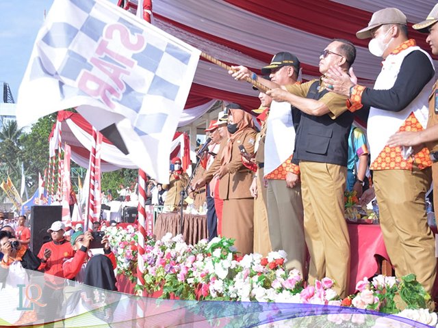 HUT RI ke-77 , lomba gerak jalan , Perayaan 17 Agustus