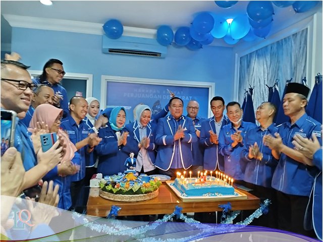AHY Presiden RI , DPD Partai Demokrat , HUT Partai Demokrat
