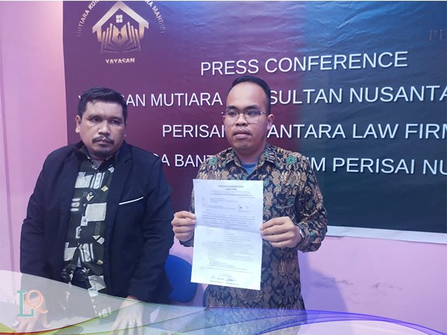 Lawsfarm Perisai Nusantara Palembang , penangguhan penahan , proses penyidikan