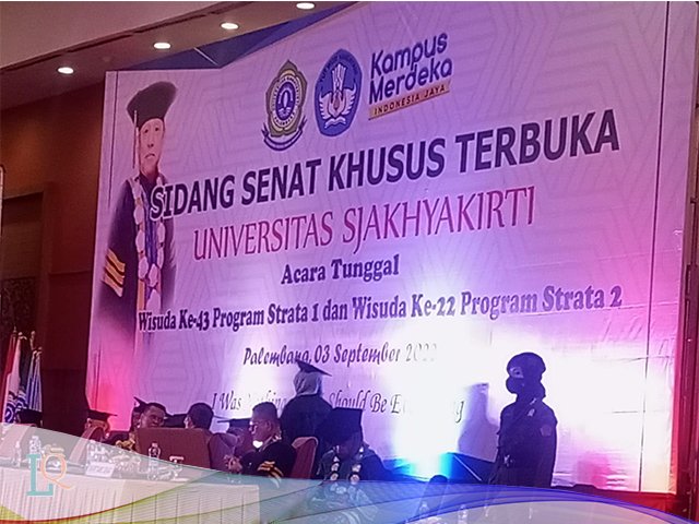 Mencetak Sarjana Berkualitas , Universitas Sjakyakirti , Wisuda