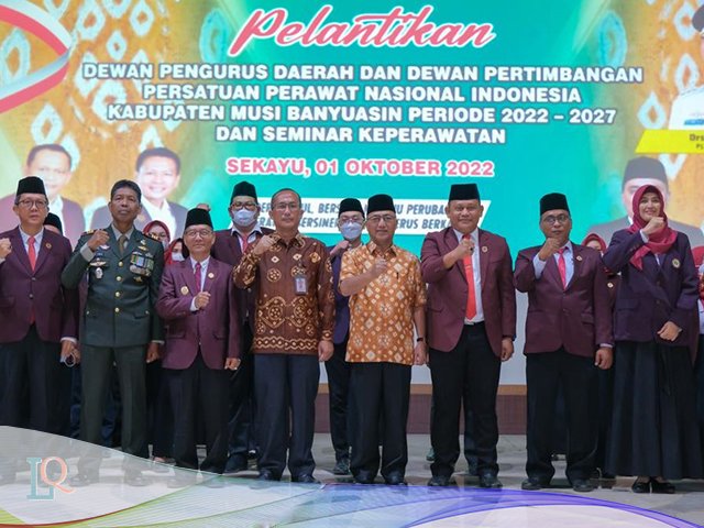 DPD PPNI Kabupaten Muba , menyusun program kerja , Pelantikan