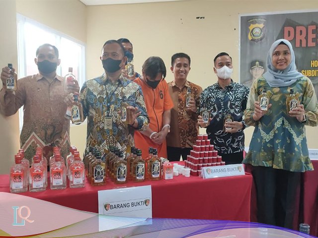 botol miras oplosan , minuman beralkohol , Produksi Miras Oplosan