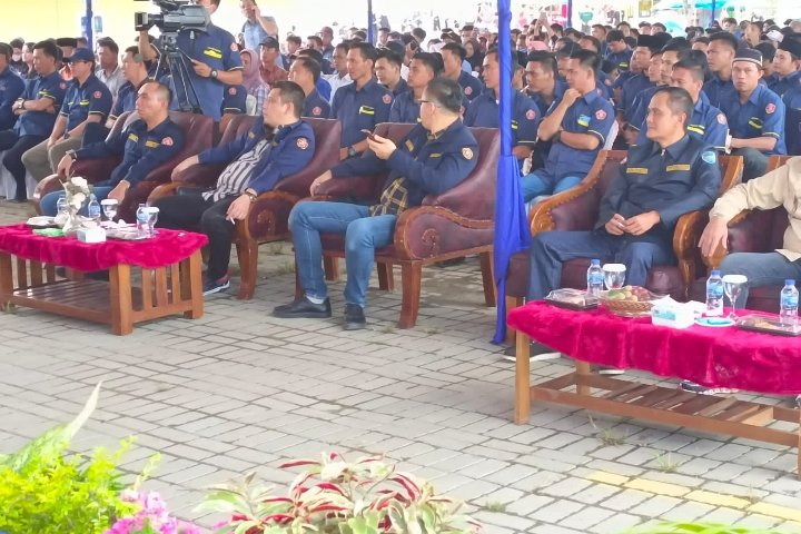 Dihadiri Ketua Karang Taruna Sumsel, Dilantik Pengurus Kecamatan Se Kabupaten OKU Selatan Periode 2021 – 2026