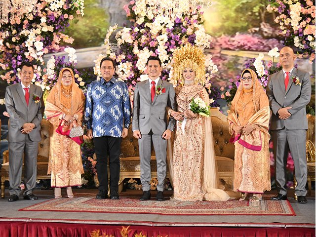 Resepsi pernikahan putri kedua