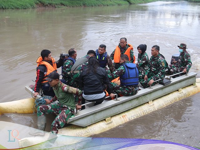bantaran sungai , Satgas Citarum Harum