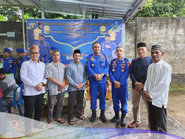 Paket Sembako , Ramadhan Berbagi , Satpolairud Polda Sumsel