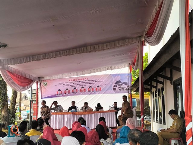 Anggota DPRD Sumsel , Masalah infrastruktur , Reses tahap 1