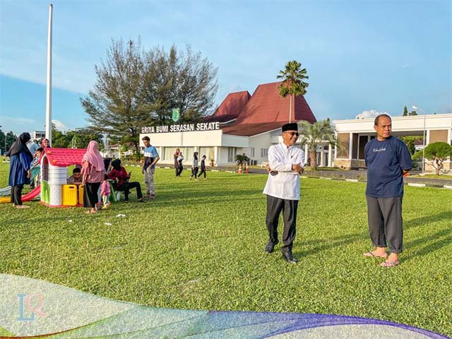 menjaga kebersihan , Ngabuburit , Rumah Dinas