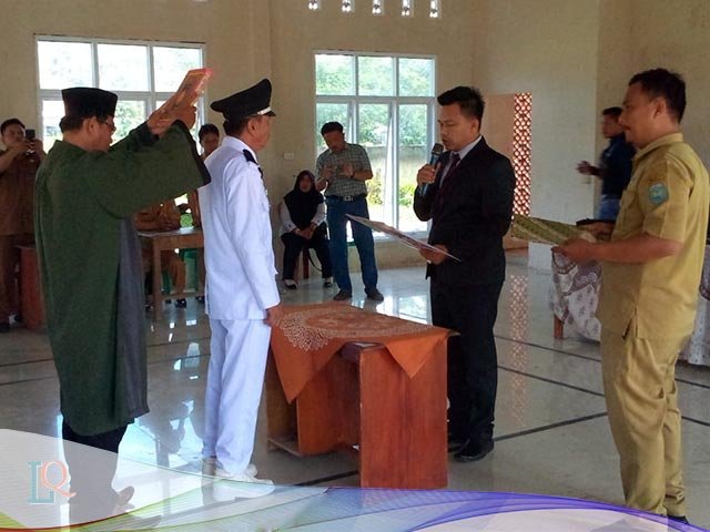 Desa Jagaraga , Pelantikan Kepala Desa , Pelantikan Pejabat