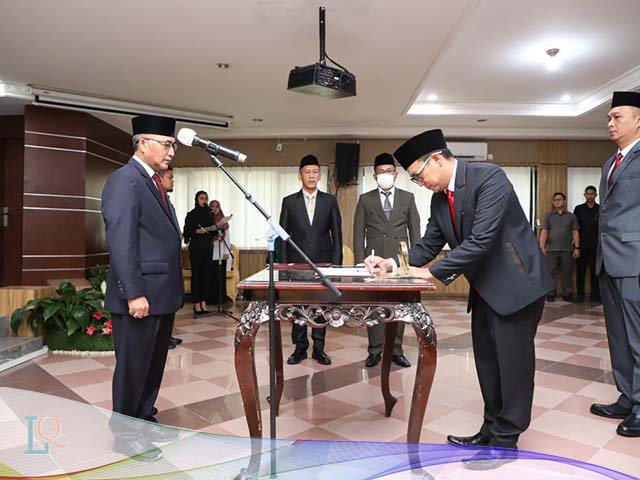 prosedur pelantikan, Pengambilan Sumpah Pejabat