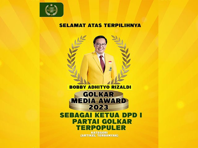 Golkar Media Award 2023 , salah satu nominator
