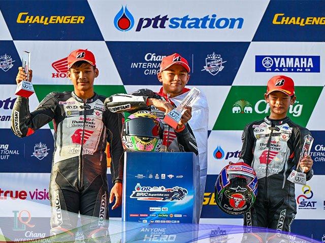Pebalap Astra Honda, Double Podium, Thailand Talent Cup