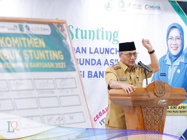 menurunkan angka stunting , Penurunan Stunting di Muba , Tim Percepatan Penurunan Stunting