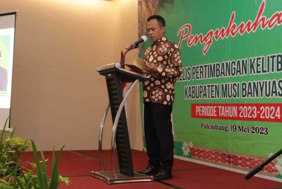 MPK Kabupaten Muba Periode 2023-2024 Resmi Dikukuhkan