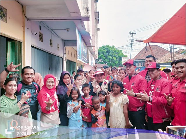 bantuan kepada korban kebakaran , DPC PDI Perjuangan Palembang , Korban Kebakaran