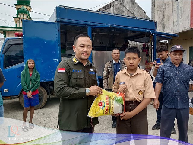Keluarga Besar SMPN 43 , Korban Kebakaran