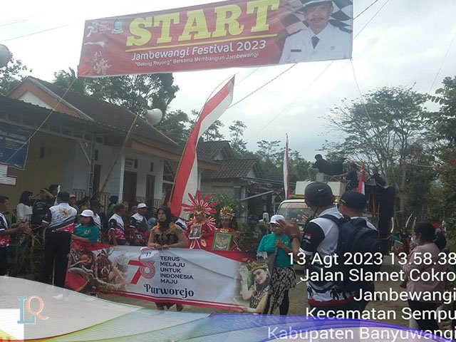 HUT RI ke-78 , Jambewangi Etno Carnaval , pawai carnaval