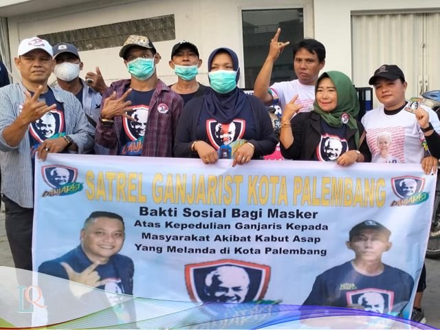 Kabut Asap , Satrel Ganjarist Kota Palembang