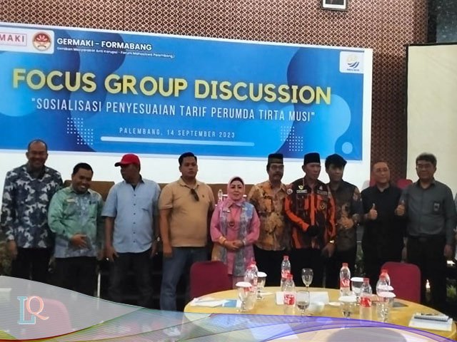 Tarif Air Minum Perumda Tirta Musi