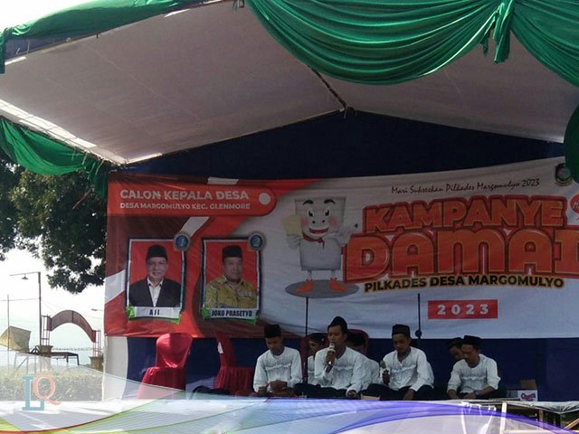 Kampanye Damai , Pilkades Desa Margomulyo